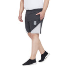 Men Plus Size Webbe Colorblock Shorts - bigbanana