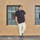 Men Plus Size Austin Solid Polo Tshirt - bigbanana