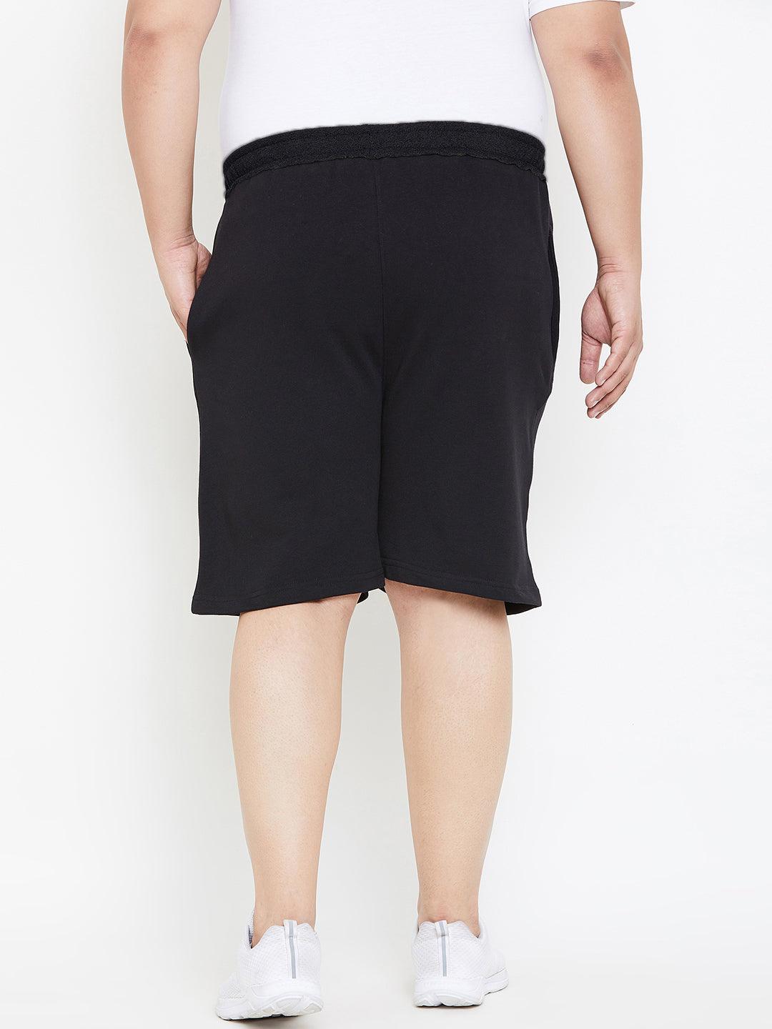 Men Plus Size Sal-BL Solid Shorts - bigbanana